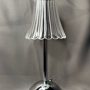 Elegant Silver Table Lamp